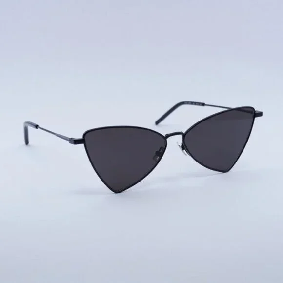 ?️ New Saint Laurent SL303 Jerry 002 Sunglasses - Black Frame, Black Lenses Saint Laurent SL 303 Jerry Metal Sunglasses at Amazon Men main image 4